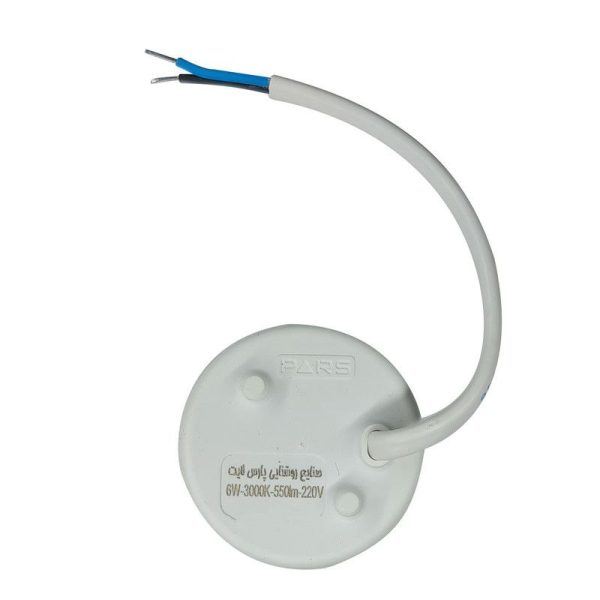 چراغ هالوژن 6 وات LED توکار عمیق پارس لایت مهتابی